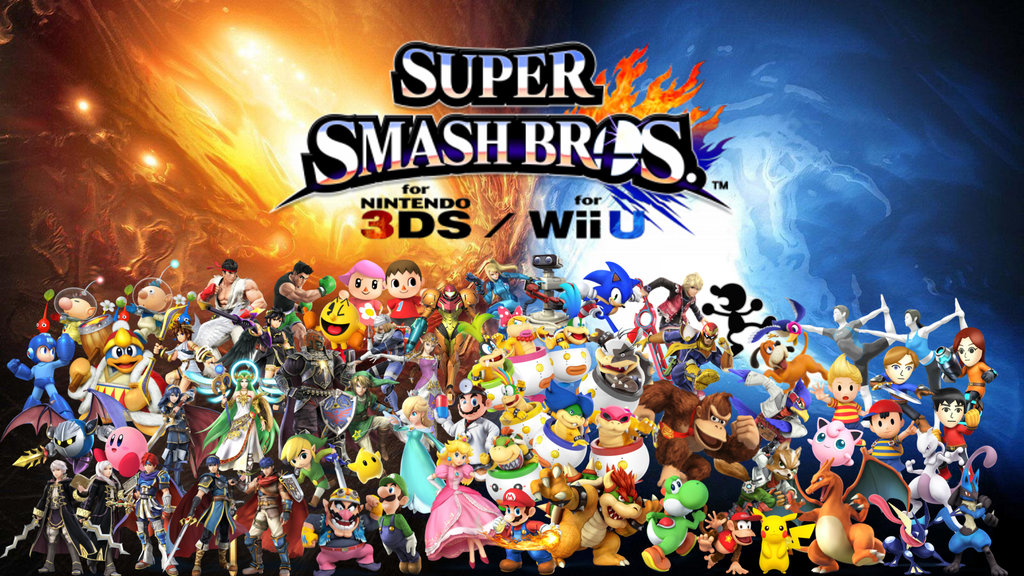 Super Smash Bros Wii U 3ds Wallpaper Updated By Captainpenguin98