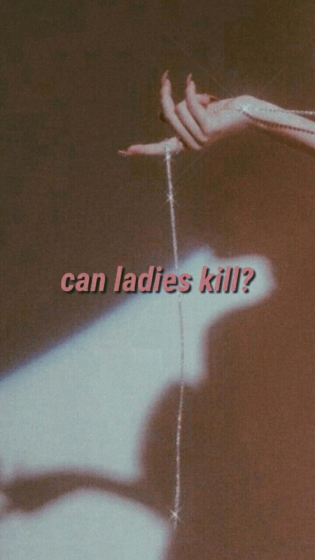 Vintage Girl Aesthetic Wallpaper
