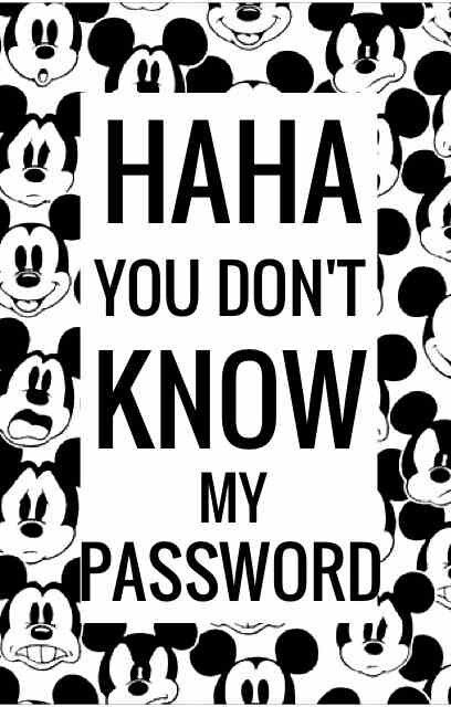 Haha you dont know my password TRADUCION Jaja no te