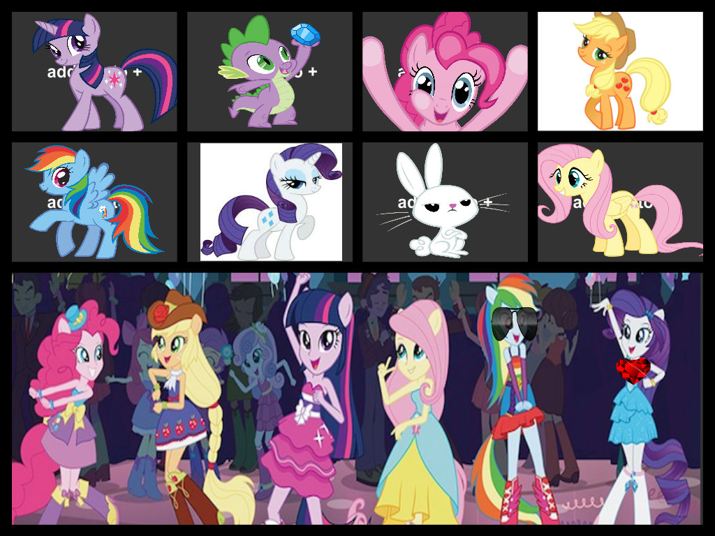 My Little Pony Humans And Friendship Is Magic