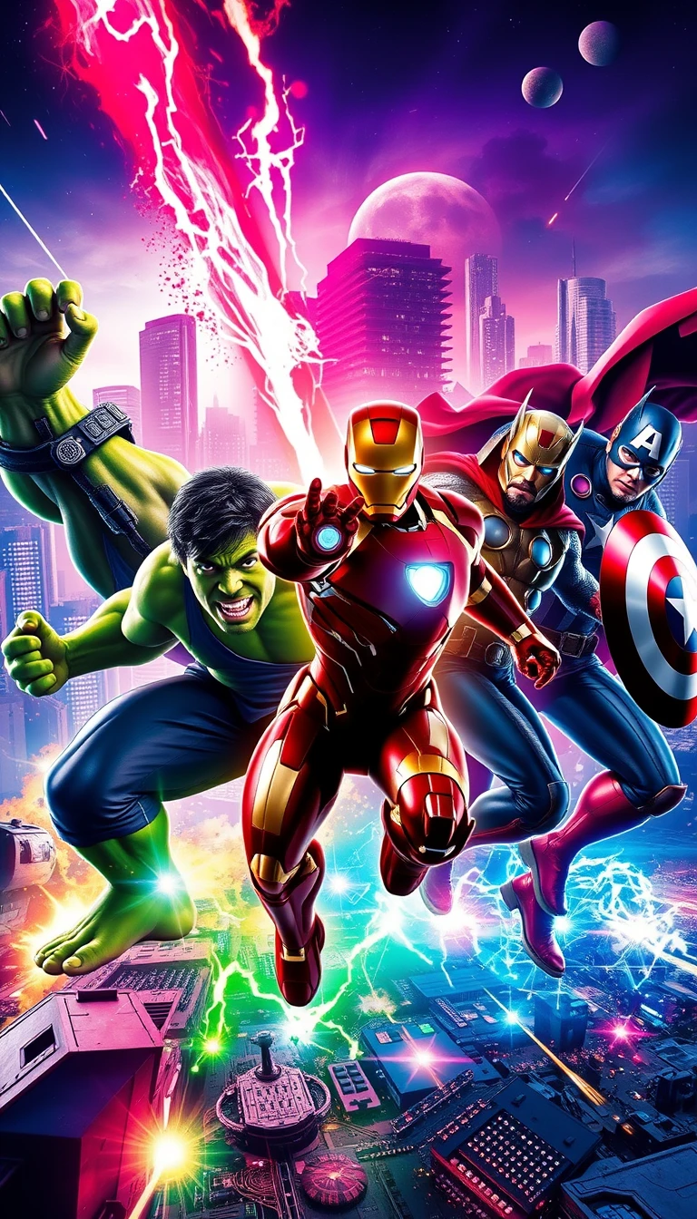Avengers Cell Phone Wallpaper