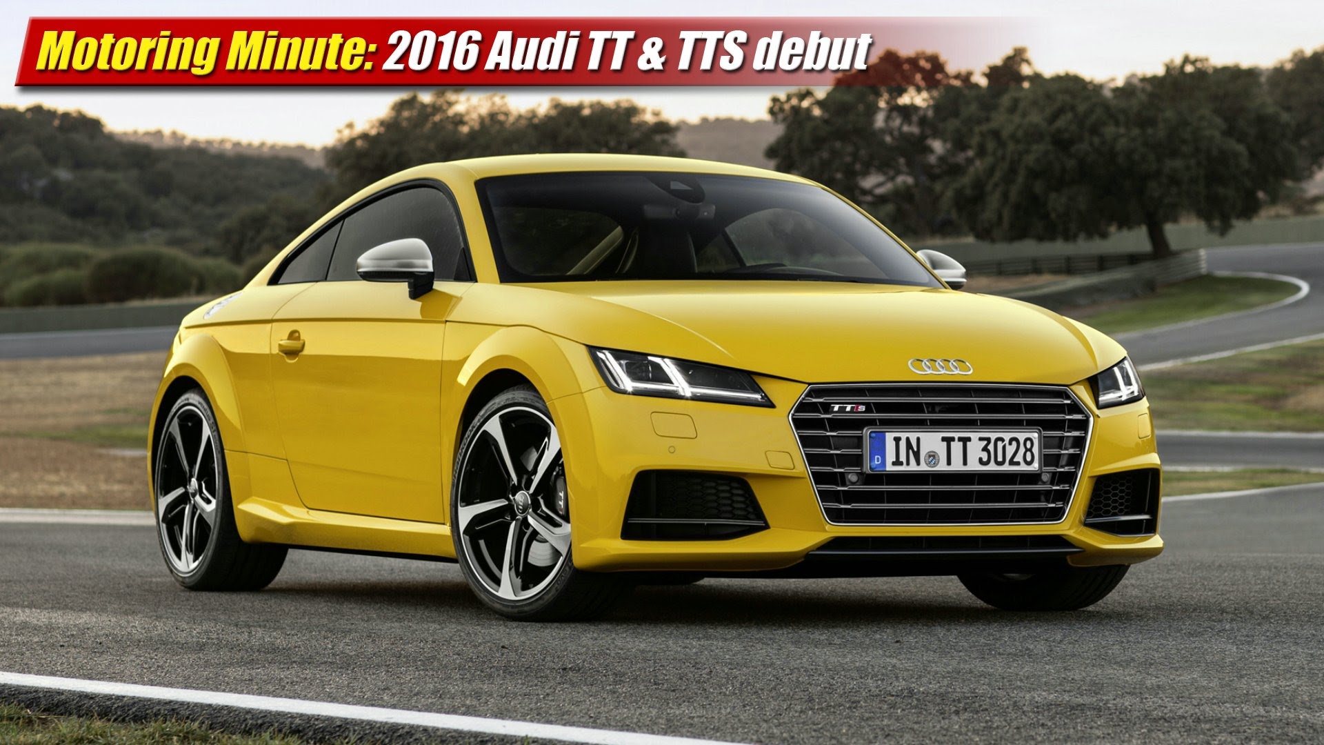 Motoring Minute Audi Tt Tts Debut Testdriven Tv