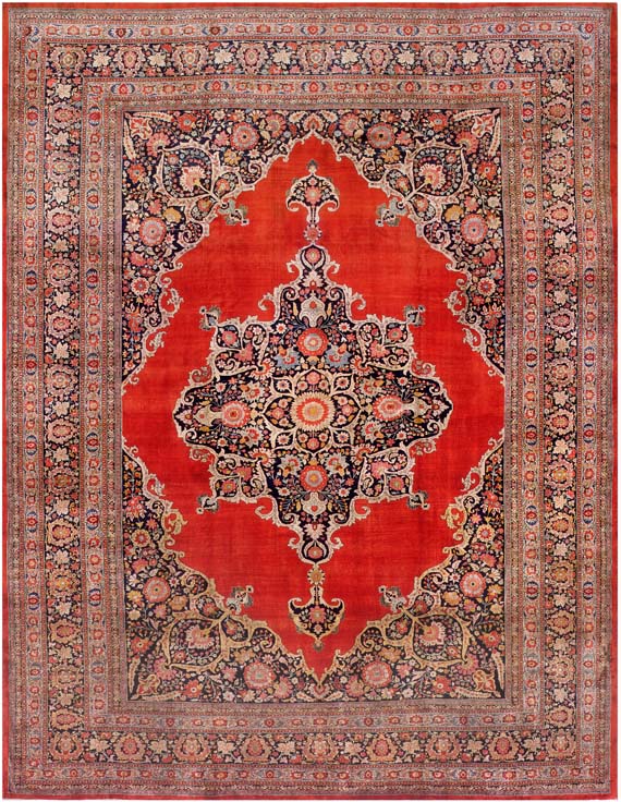 Persian Rug Wallpaper Silk Tabriz