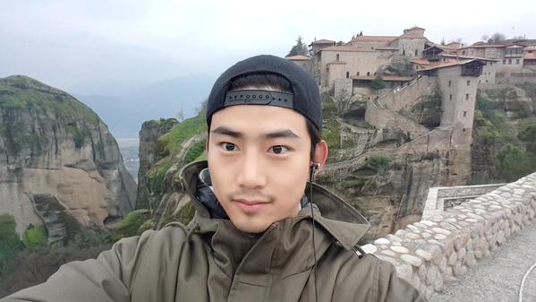 2pm S Taecyeon Shares A Photo Taken While Traveling In Greece News