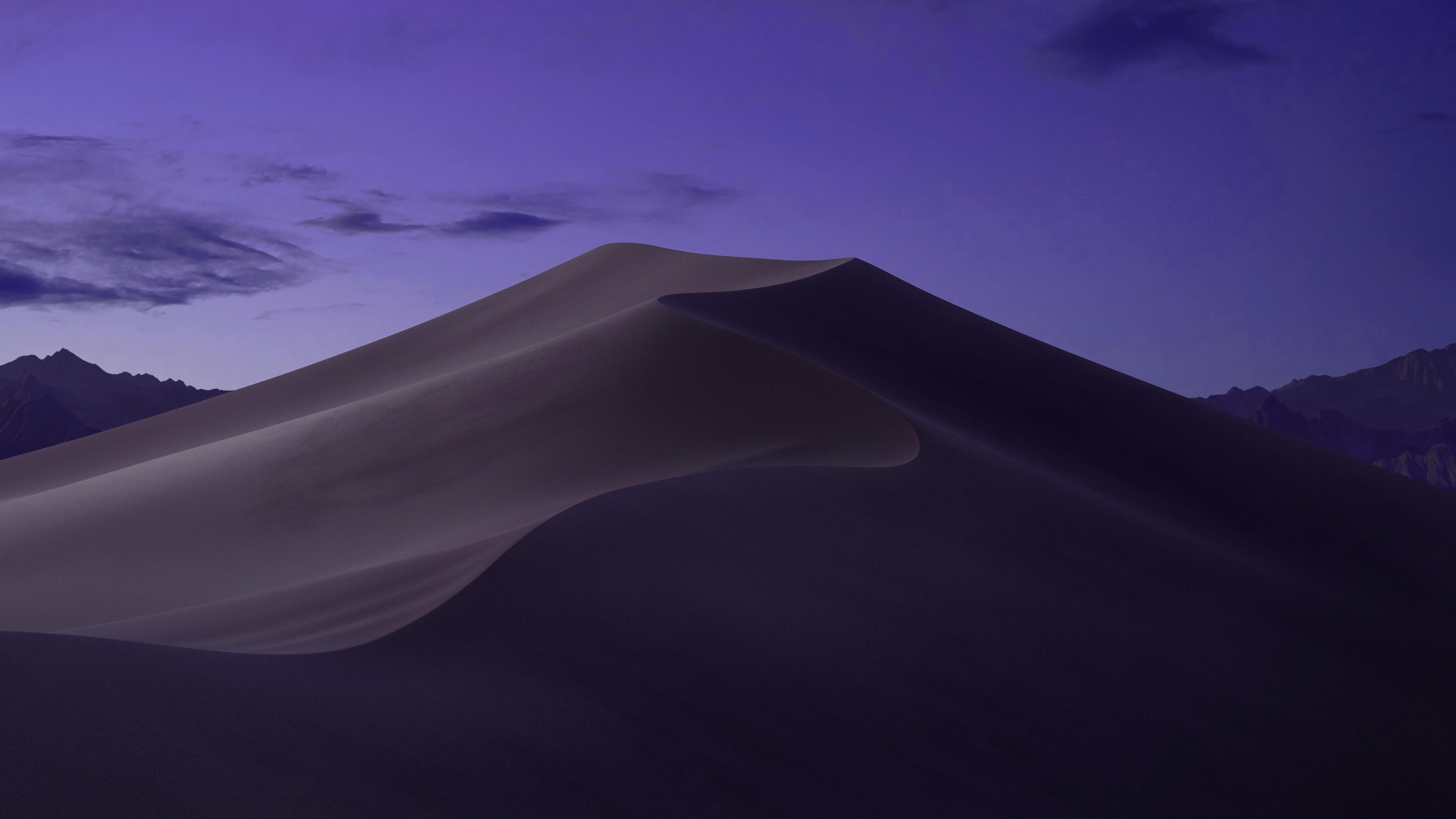 A More Purple Ish Version Of The Mac Os Mojave Wallpaper R