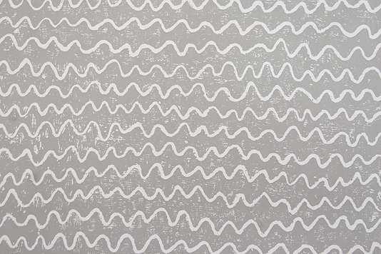 Grey Horizontal Stripe Wallpaper