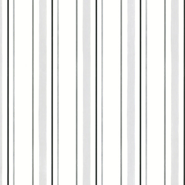 Free download BW28751 Black White Silver Grey Pin Striped Wallpaper