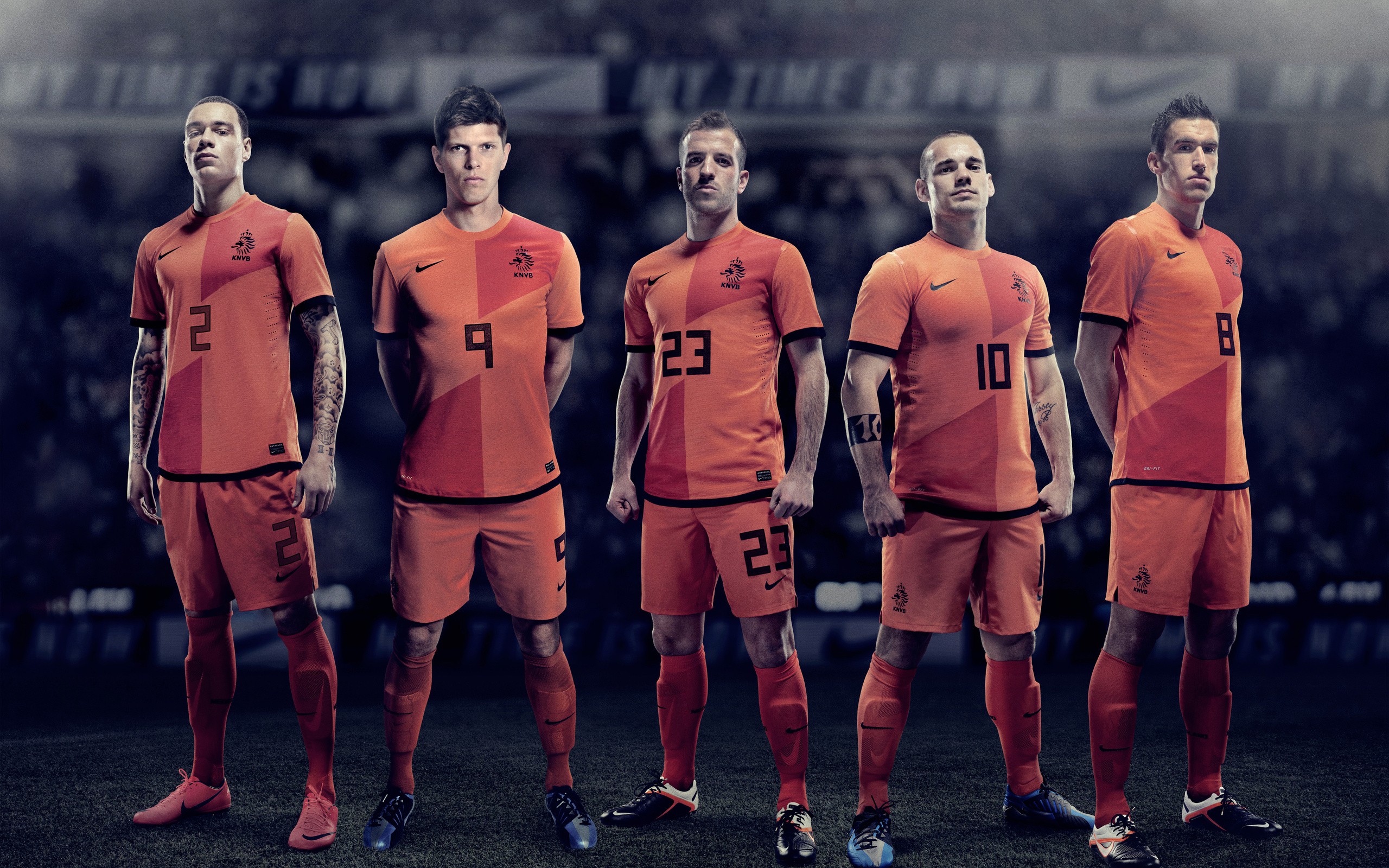 Soccer Holland Football Teams Wesley Sneijder Strootman Wallpaper