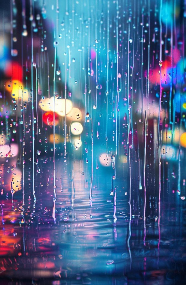 3d Rain Wallpaper