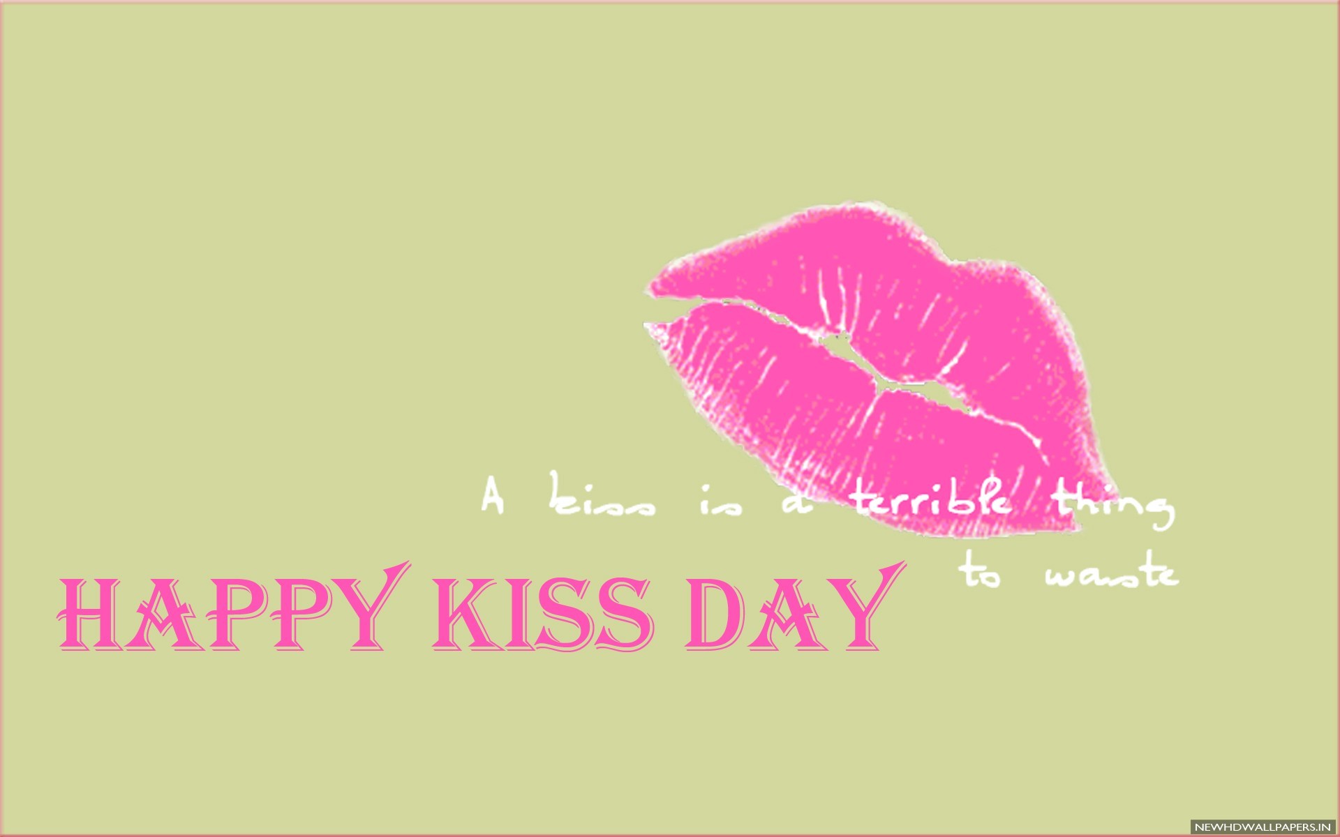 Kiss Day Image New HD Wallpaper