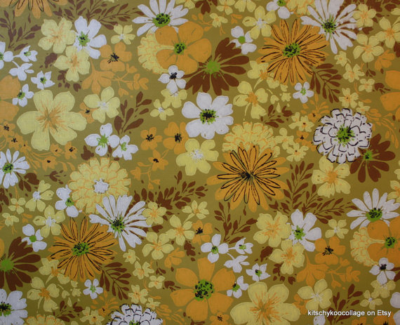 S Retro Wallpaper Vintage Gold And Brown By Retrowallpaper