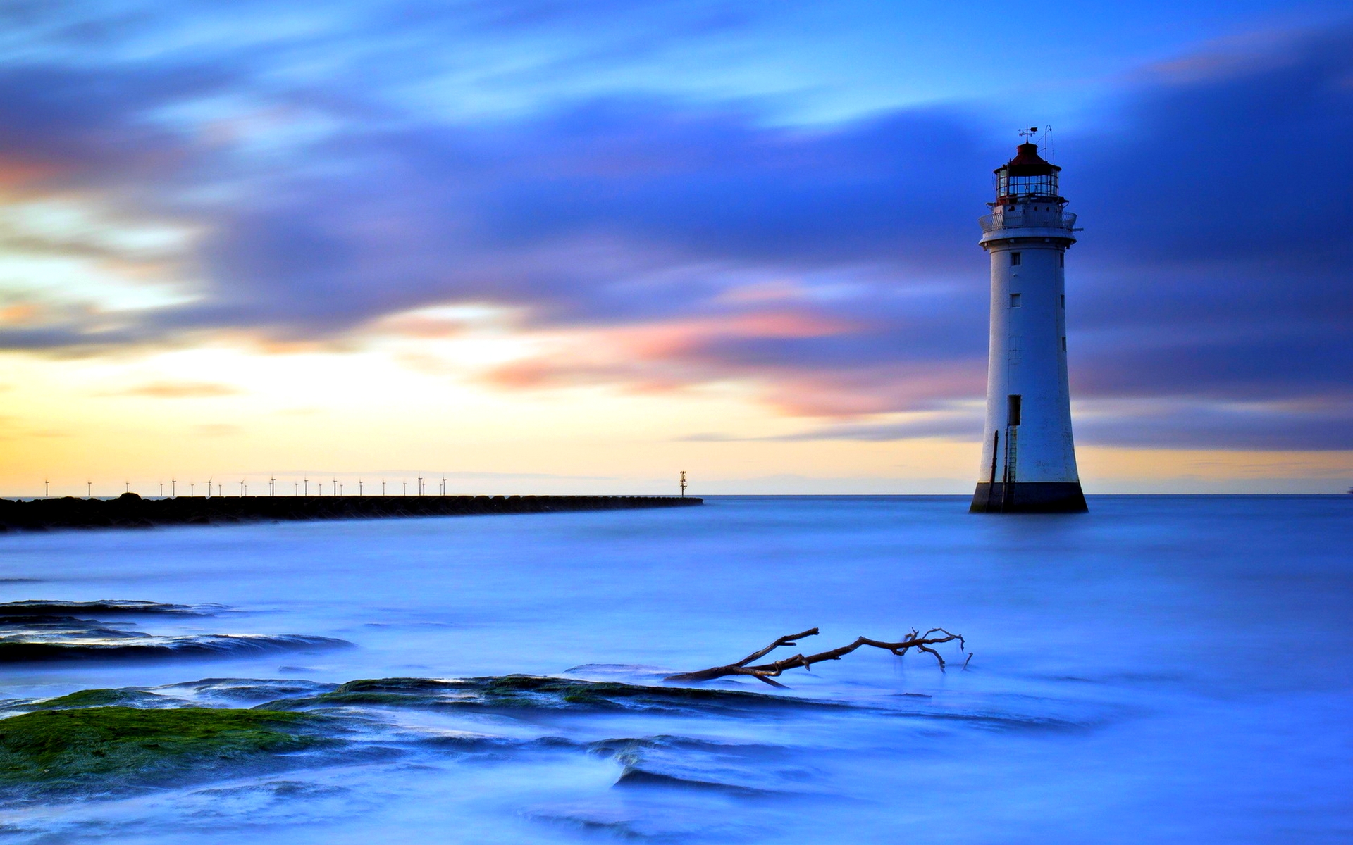 Lighthouse Background Wallpaper High Definition