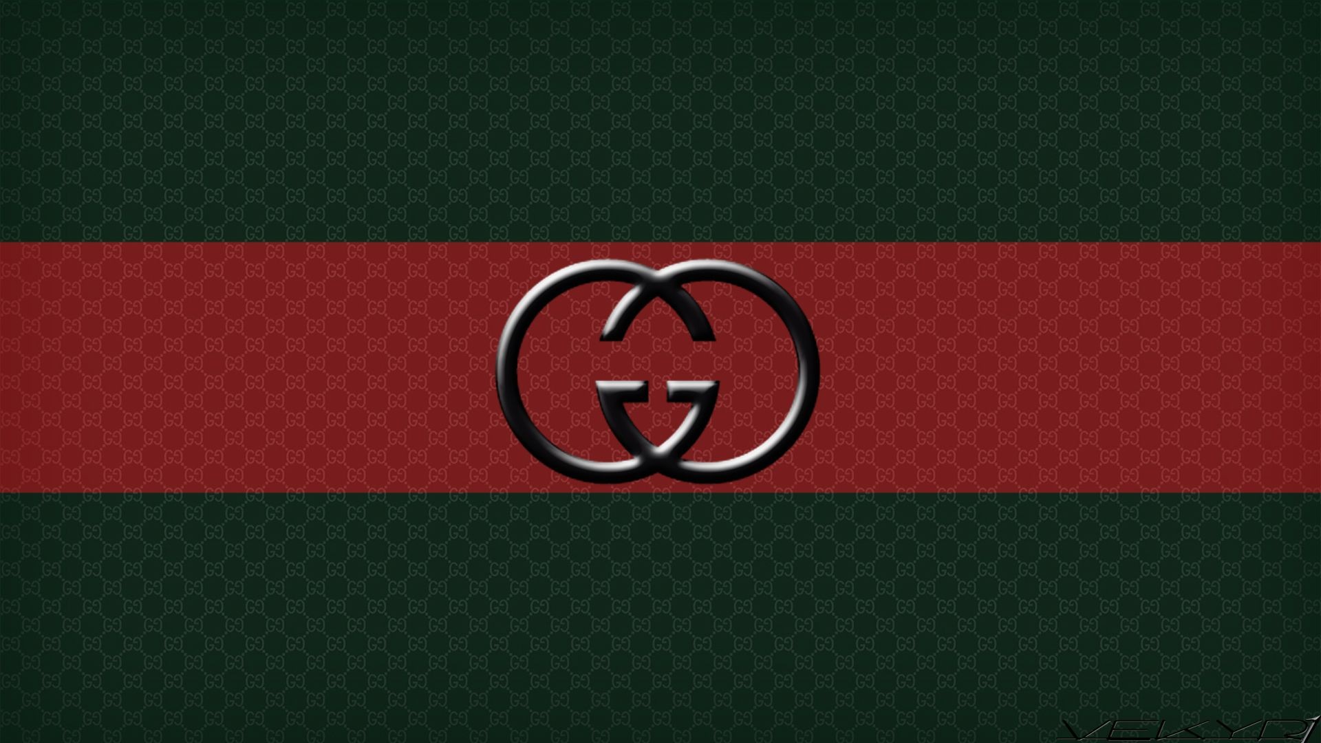 Gucci Wallpaper with Interlocking G Logo