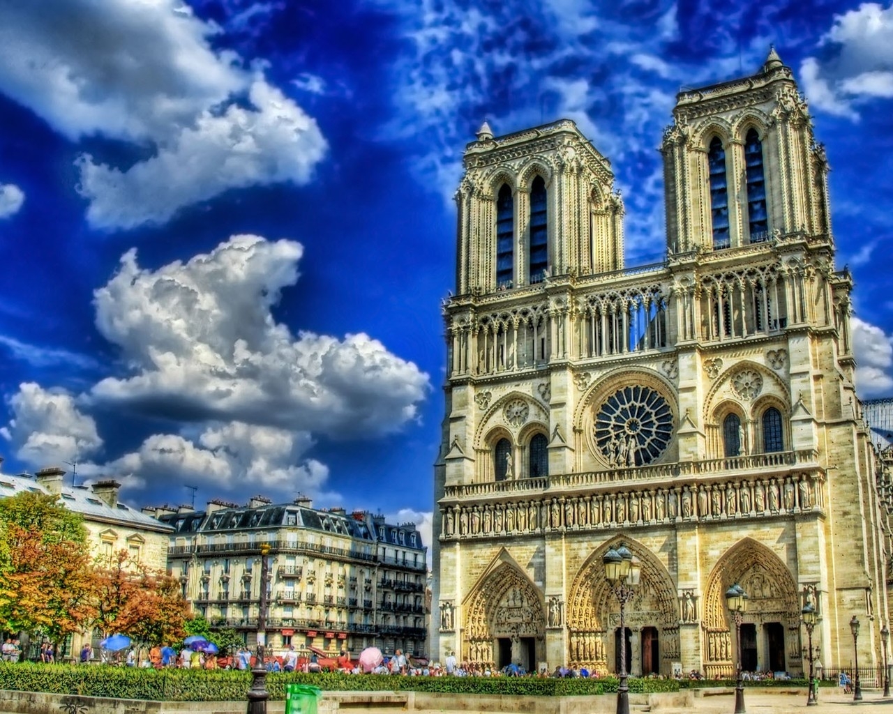 Cathedral Notre Dame De Paris