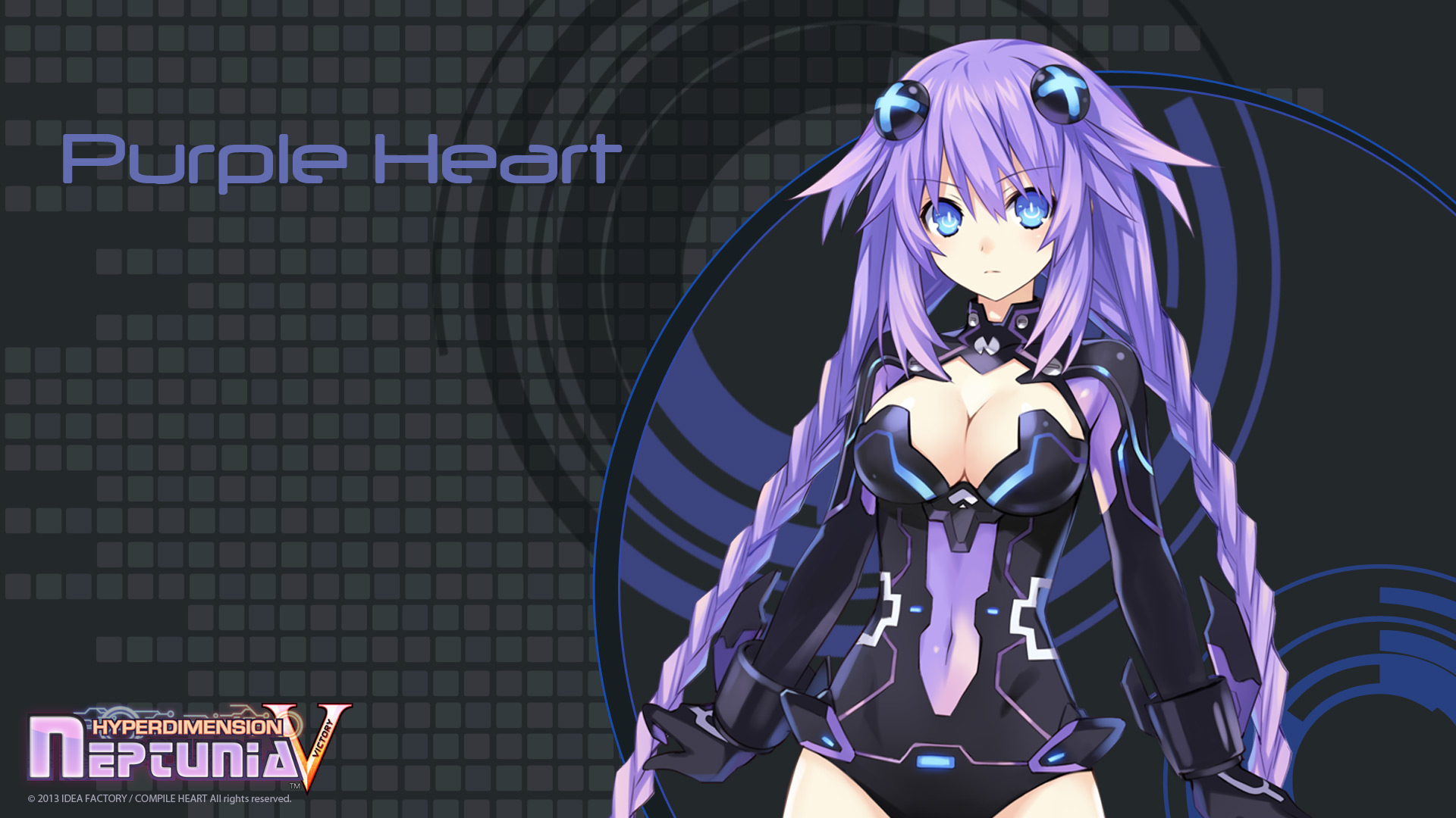 Hyperdimension Neptunia Victory Wallpaper Purple Heart Neptune