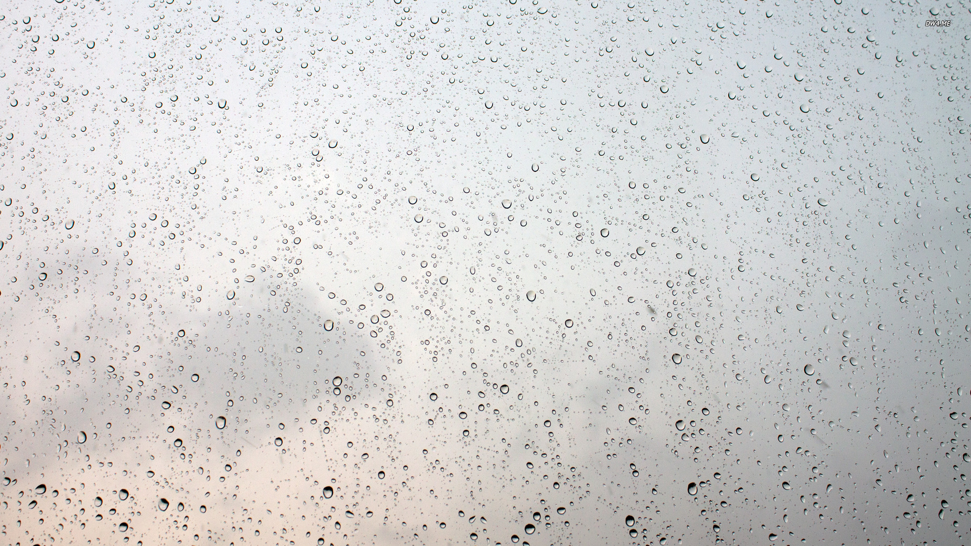 Raindrops On Glass Wallpaper Photography