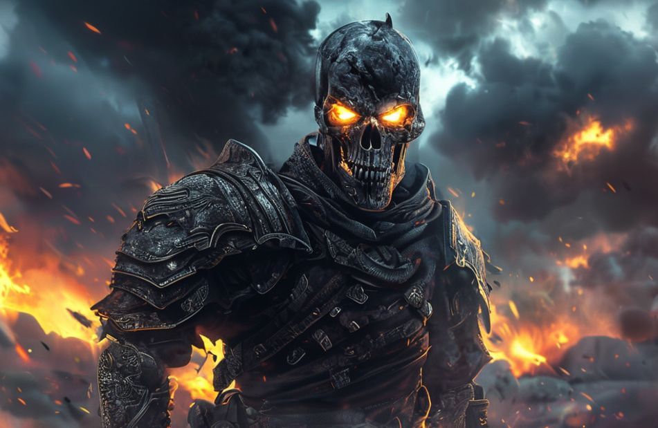 Skull Soldier Wallpaper HD