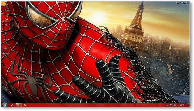 Spiderman Theme For Windows And