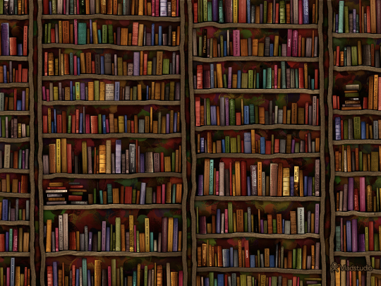Library A Book Wallpaper