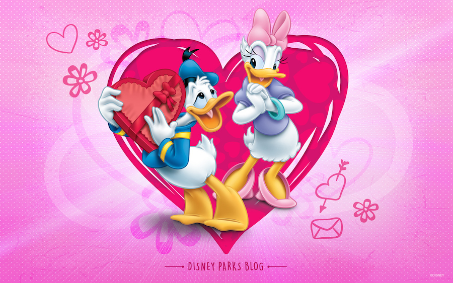 Celebrate Valentine S Day With Donald Daisy Disney Parks