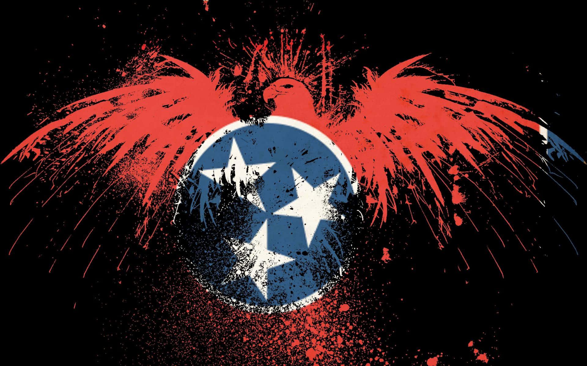 Tennessee State Flag HD Wallpaper