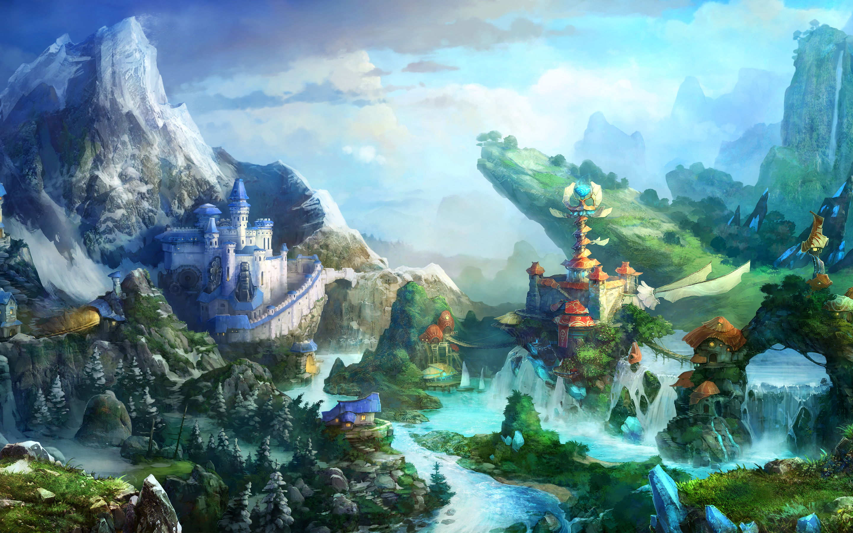 Gorgeous Fantasy World By HD Wallpaper Daily