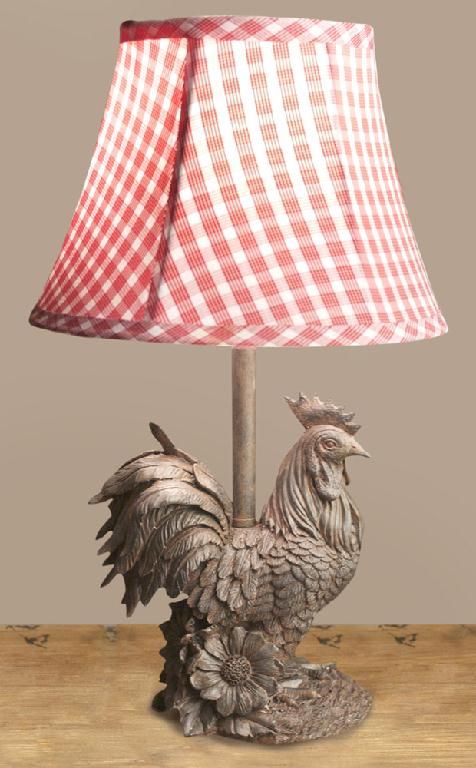 Country Cottage Crowing Rooster Barnyard Table Lamp By Lamps Plus