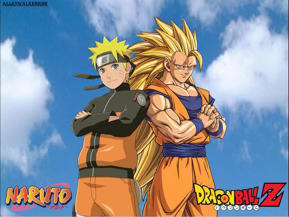 Naruto Shipuden Vs Goku Wallpaper