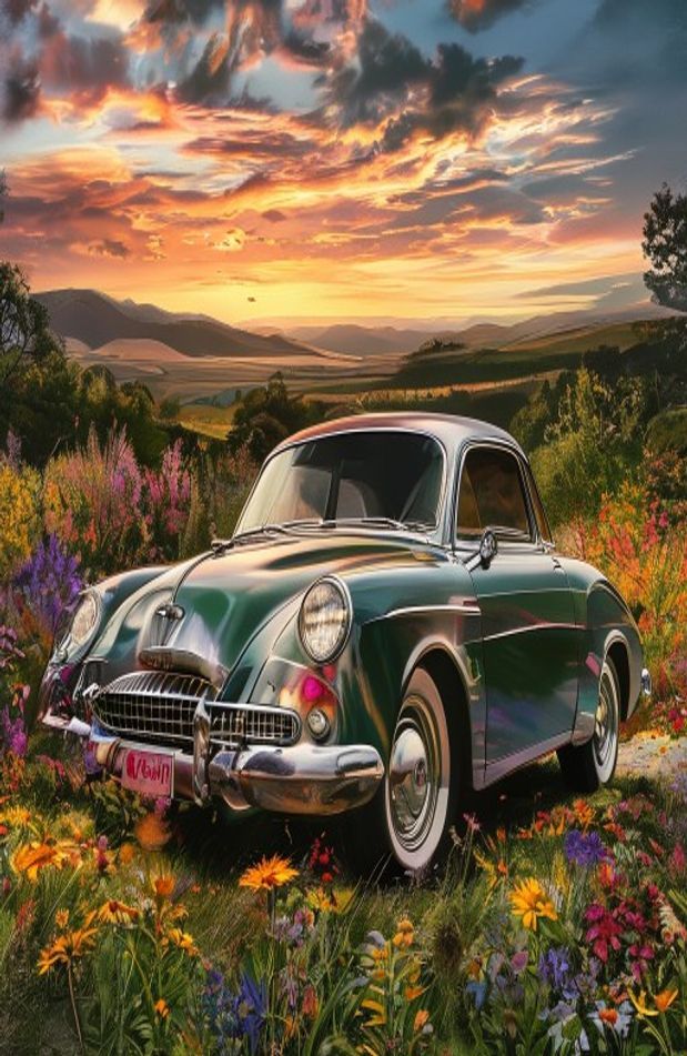 Classic Car Background