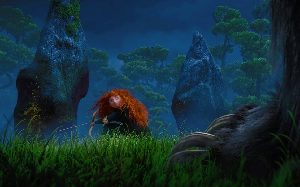 Valiente La Pel Cula Disney Pixar Cine Escocia Princesa