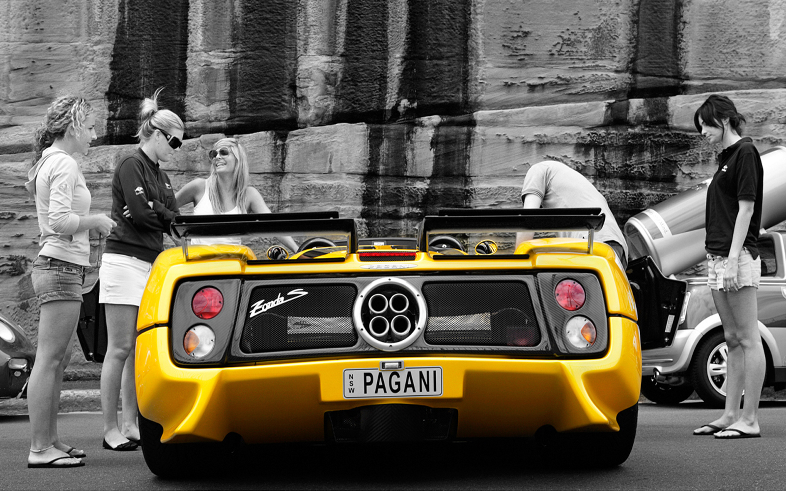 Pagani Zonda HD Wallpaper Car