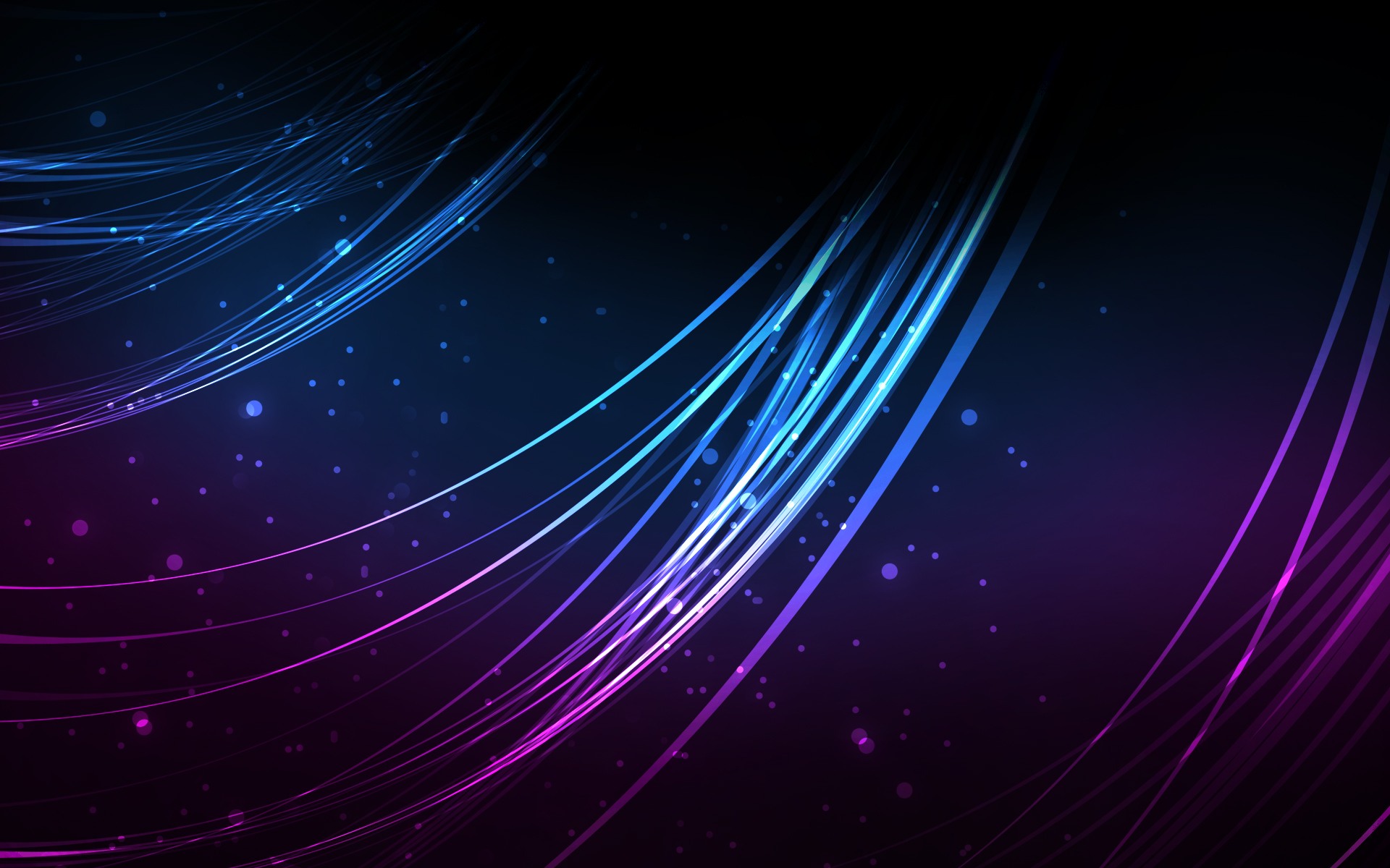 Purple and Blue Strands desktop wallpaper