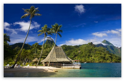 Tahiti Island HD Wallpaper For Standard Fullscreen Uxga Xga