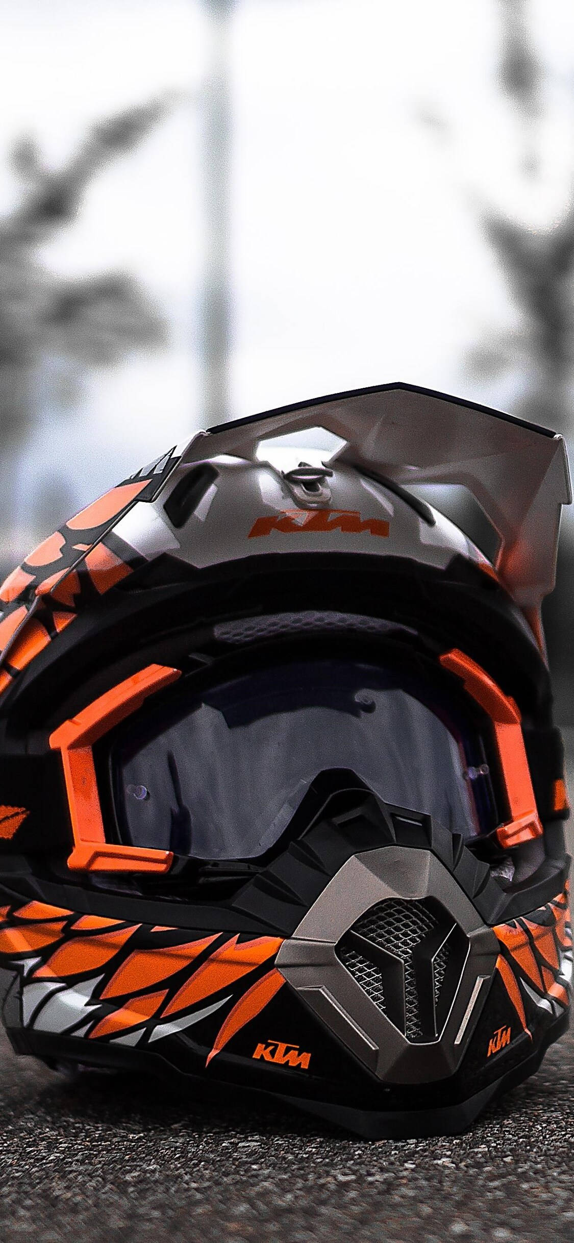 Helmet Ktm iPhone Wallpaper