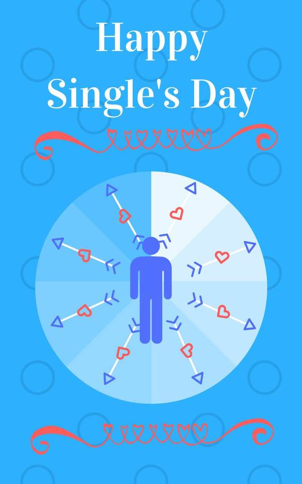 Smartphone Wallpaper Happy Single S Day By Professor Sliver On