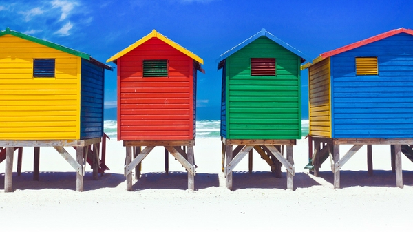 Summer Huts Wallpaper Beaches Desktop