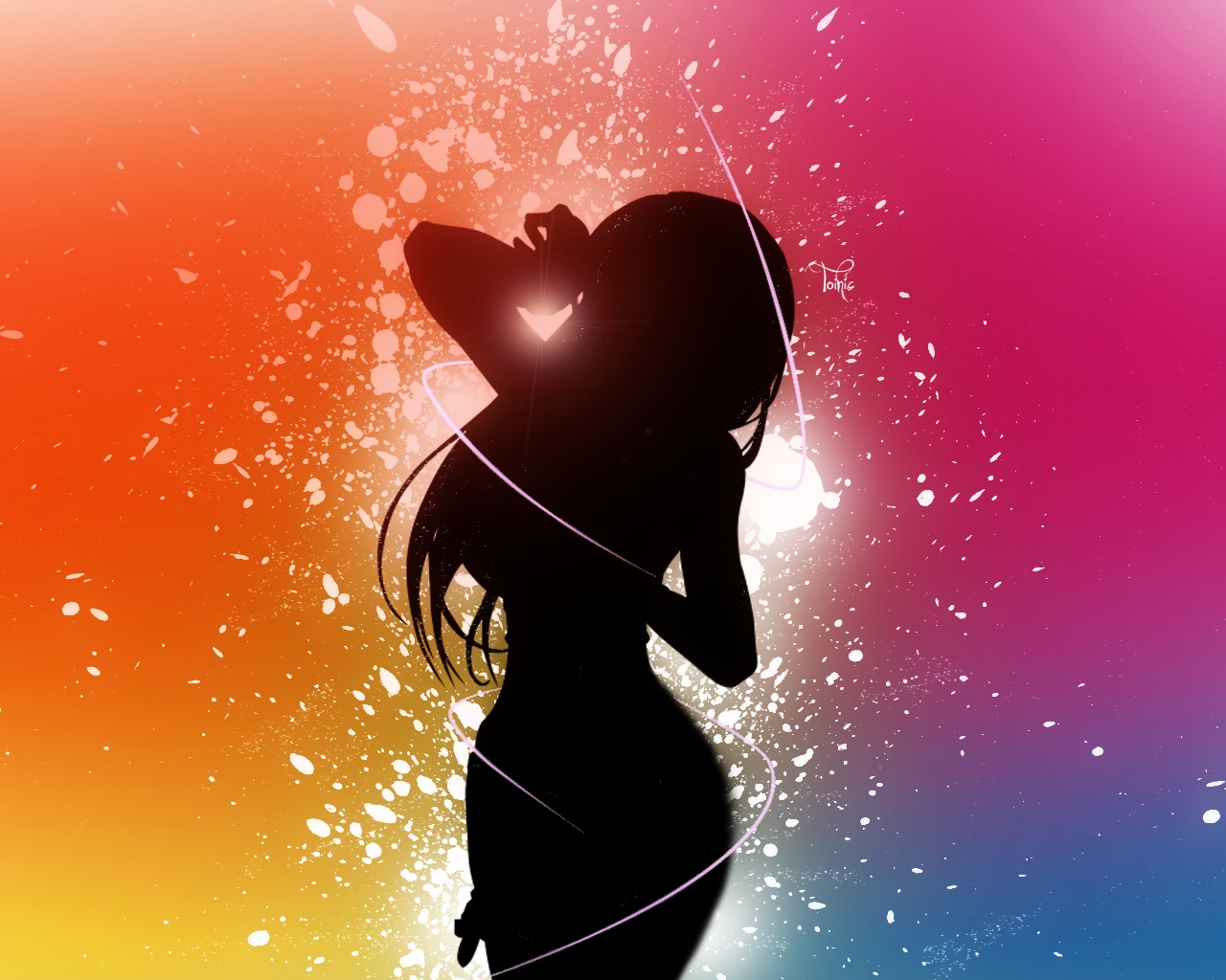 Little Girl Hearts Wallpapers  Wallpaper Cave