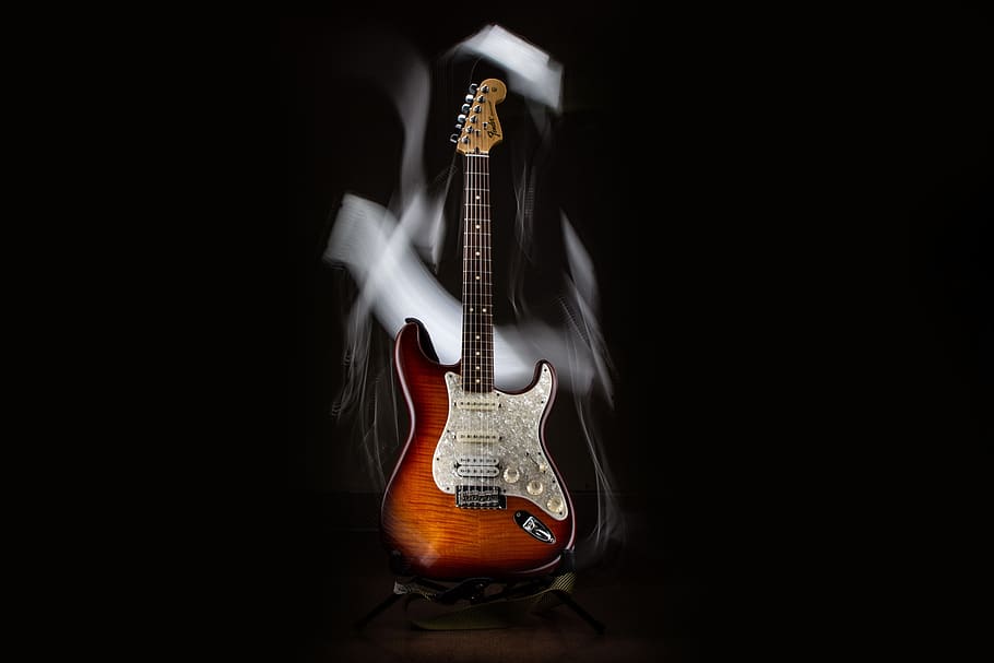 HD Wallpaper Guitar Fender Electric Music Instrument