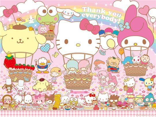 Sanrio wallpaper, Sanrio characters, Hello kitty