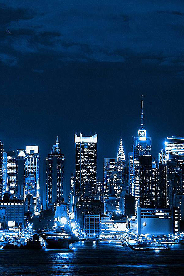 New York Night iPhone Wallpaper HD