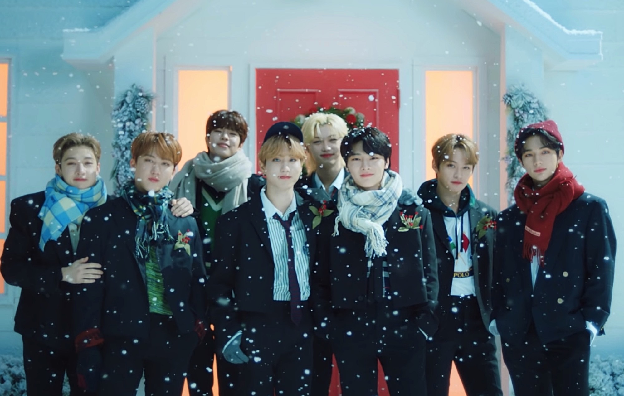 Stray Kids welcome the holiday season with mini music video for