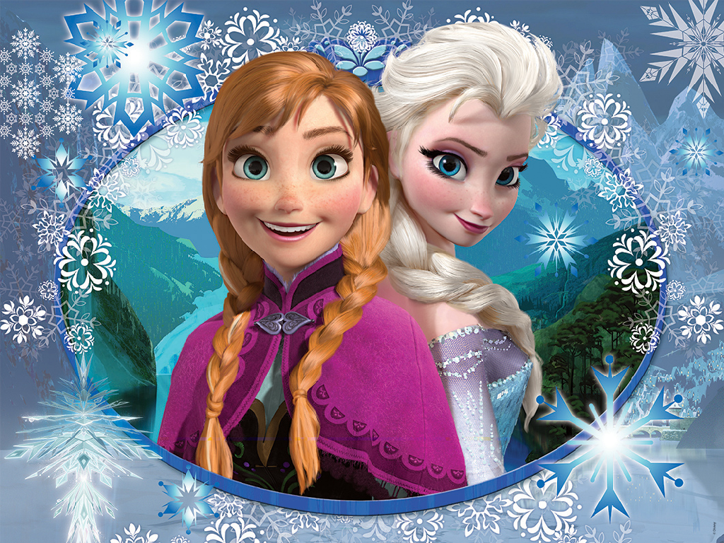 Elsa And Anna Wallpaper On