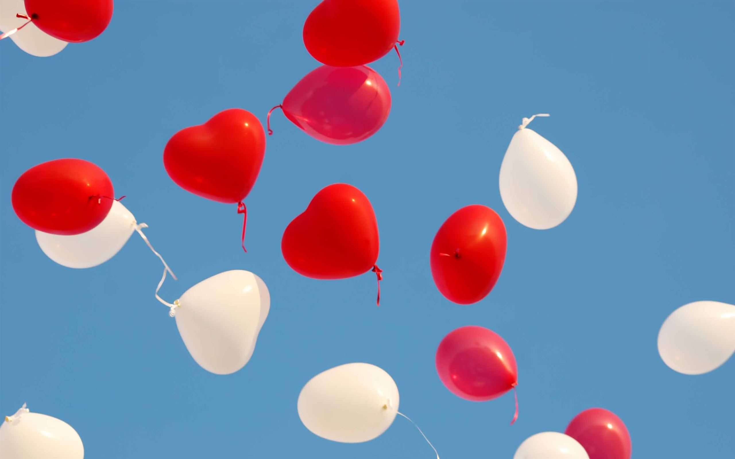 Valentines Day Heart Balloons Mac Wallpaper Allmacwallpaper