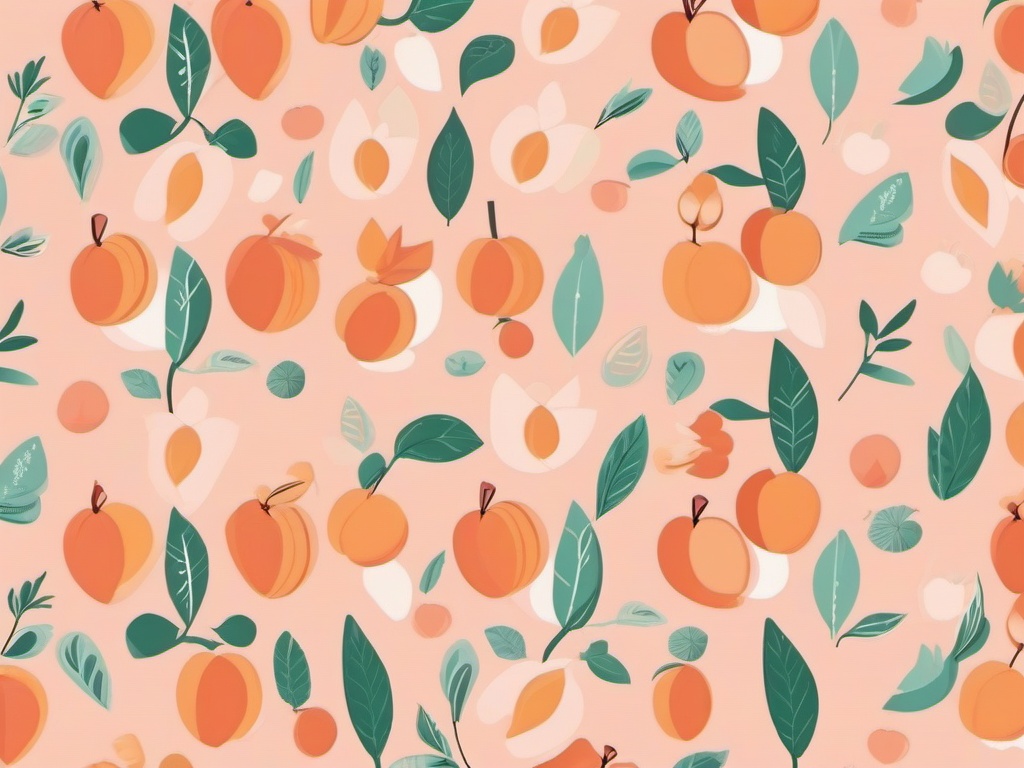 Cute Peach Wallpaper