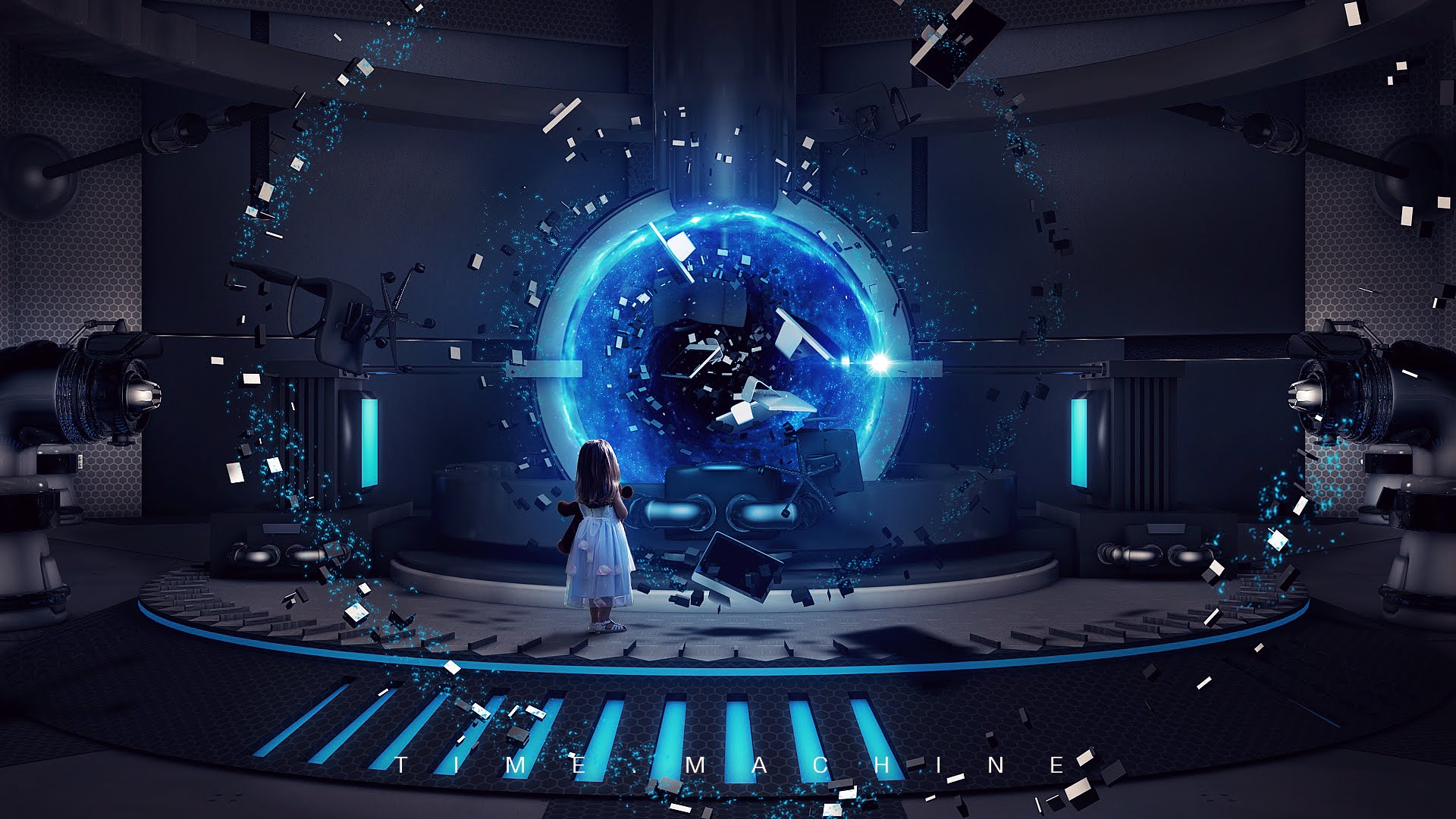 Futuristic Sci Fi Machine 4k Ultra HD Wallpaper By Toni Bratincevic
