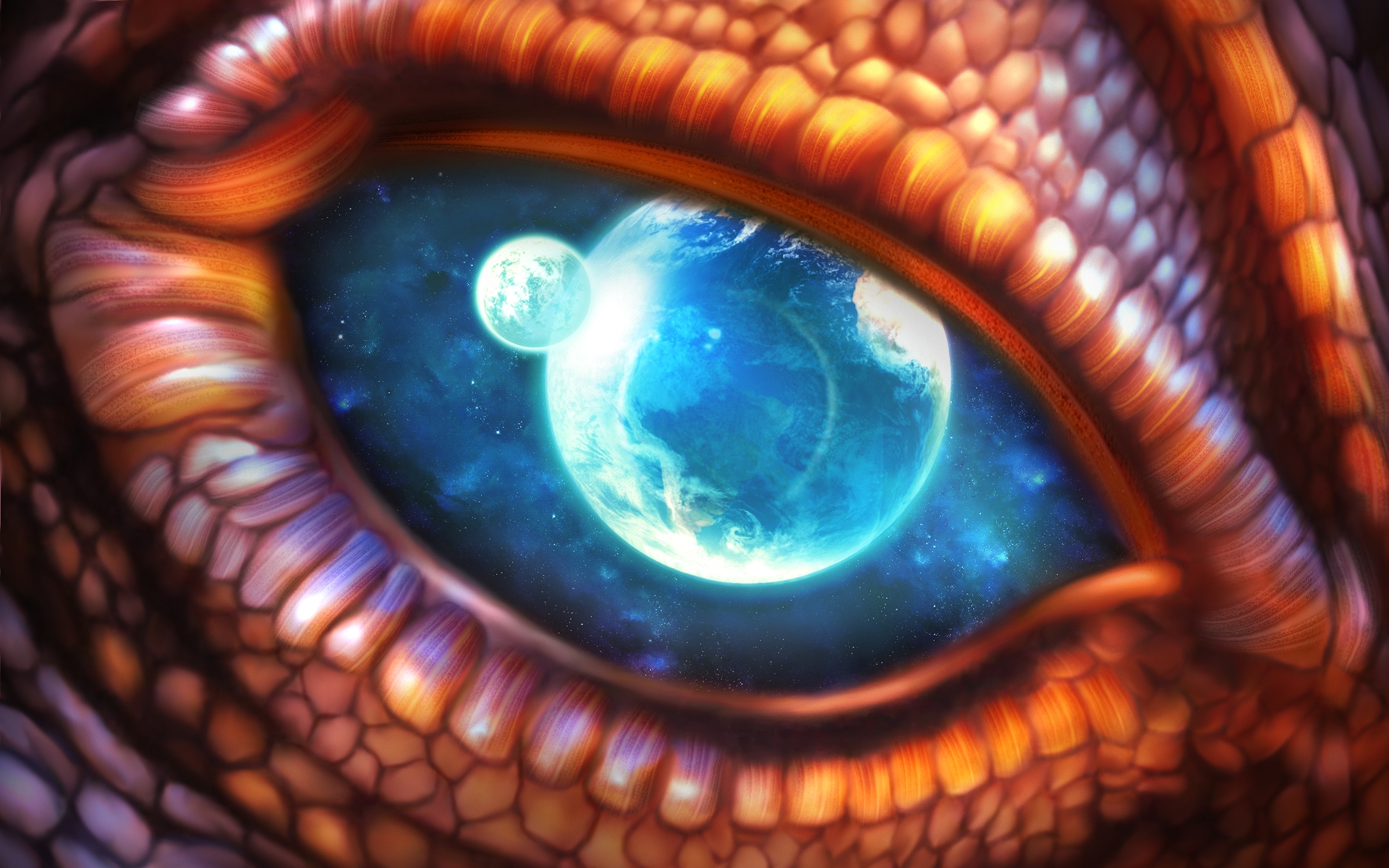 Dragon Eye Wallpaper HD