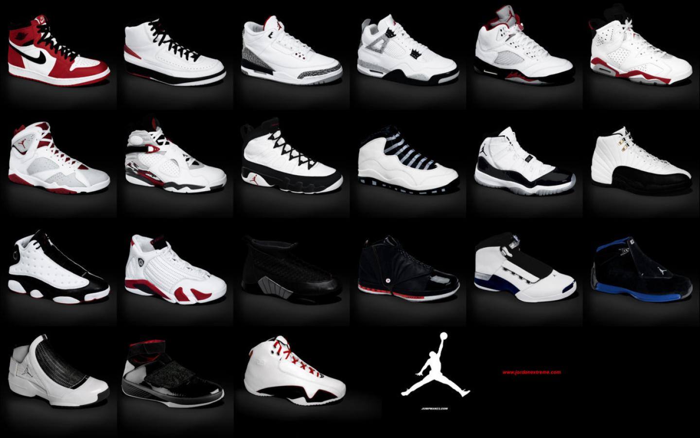 Best Jordan Shoes Desktop Background