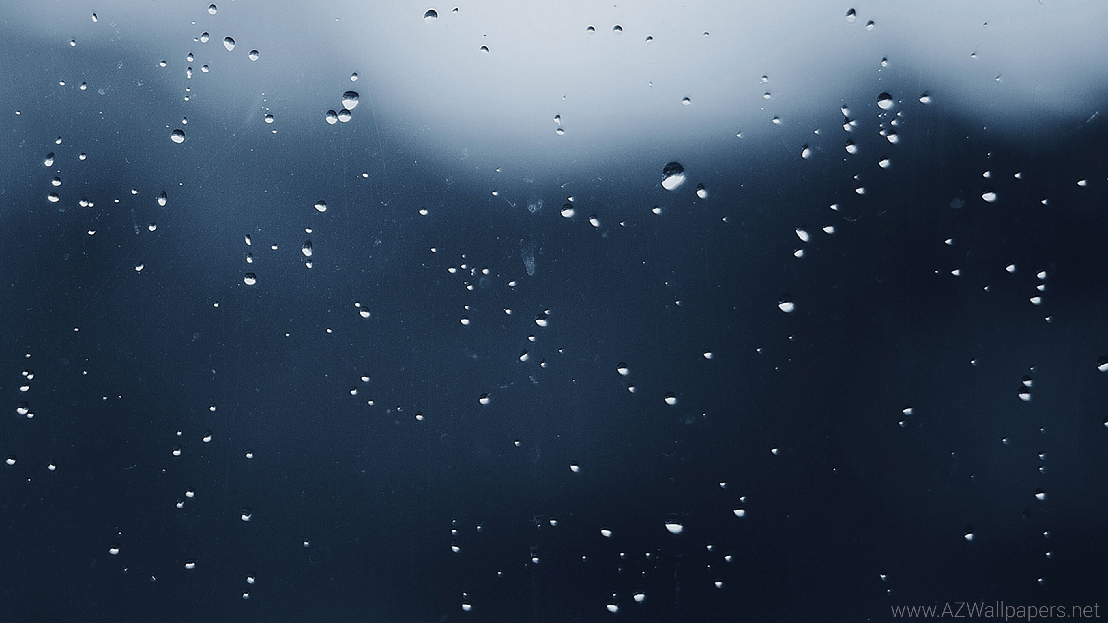 Raindrops on a Window: A Moody 4K Background