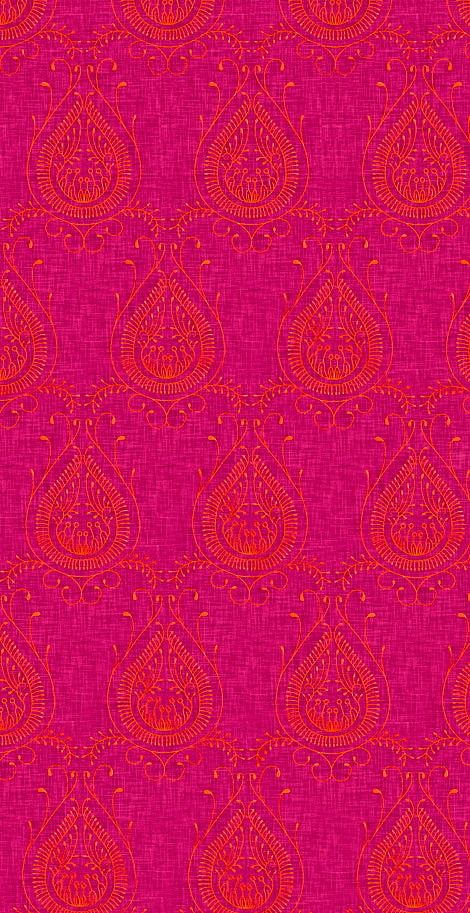Paisley Design Wallpaper Print On Spoonflower