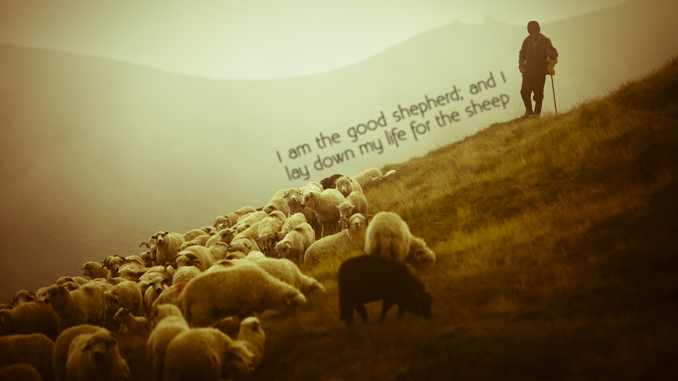 The Shepherd Christian Wallpaper